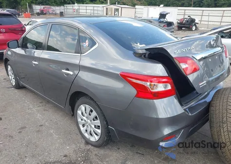 2019 Nissan Sentra S z USA, uszkodzony, nr VIN 3N1AB7AP6KY349193